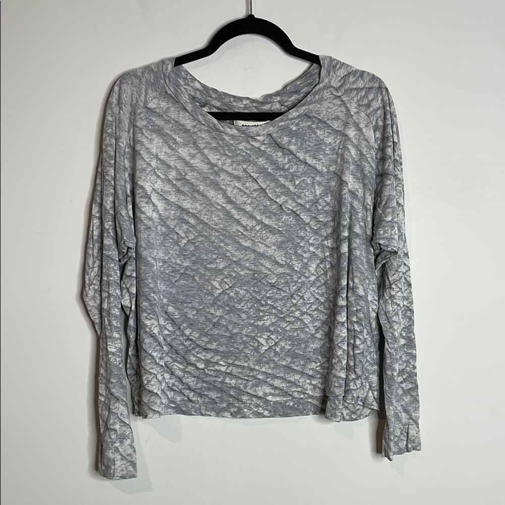 Nanushka | Women’s Grey Printed Wide Neck Top Size Small